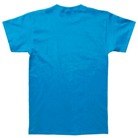 Weezer Blue Album Premium Slimfit Turquoise Shirt - Picture 2 of 3